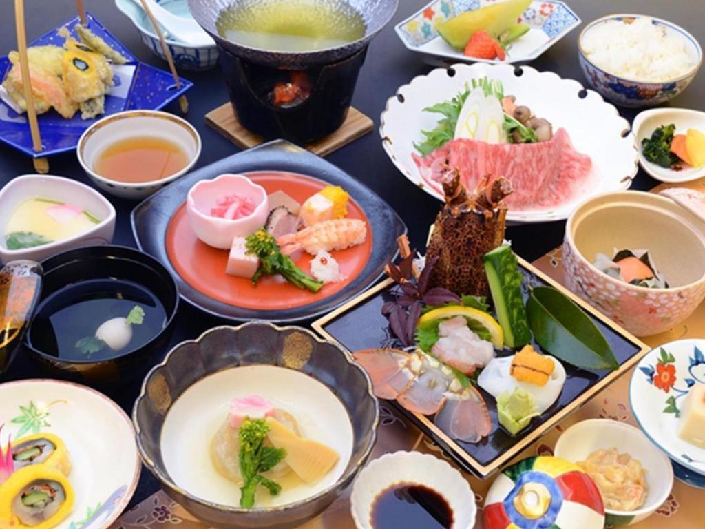 Takeo Onsen Heights Hotel Eksteriør billede